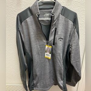 Men’s Callaway quarter zip - NWT